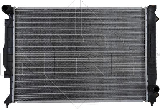 NRF 53443 - Радиатор, охлаждение двигателя autosila-amz.com
