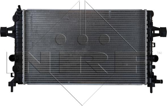 NRF 53442 - Радиатор, охлаждение двигателя autosila-amz.com