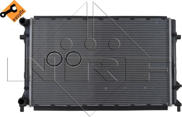 NRF 53405 - Радиатор, охлаждение двигателя autosila-amz.com