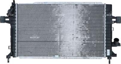 NRF 53415 - Радиатор, охлаждение двигателя autosila-amz.com