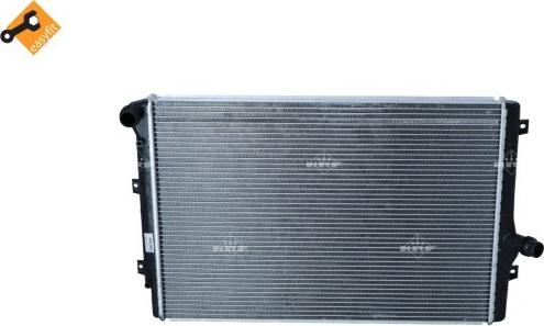NRF 53425 - Радиатор, охлаждение двигателя autosila-amz.com
