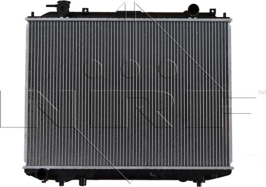 NRF 53567 - Радиатор, охлаждение двигателя autosila-amz.com