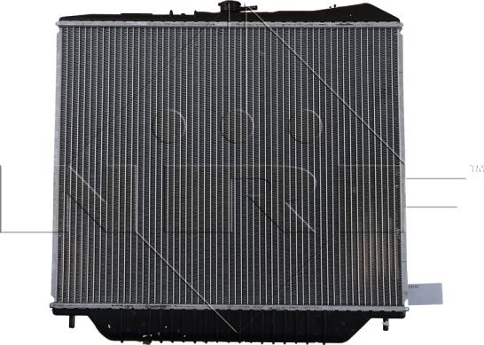NRF 53516 - радиатор системы охлаждения!\ Opel Monterey 3.1TD/3.0DTi 91-98 autosila-amz.com