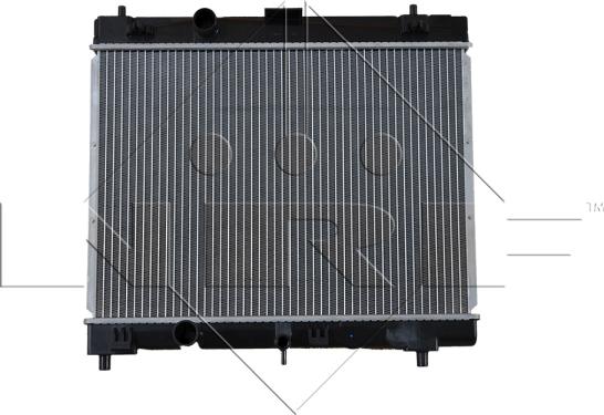 NRF 53533 - Радиатор, охлаждение двигателя autosila-amz.com