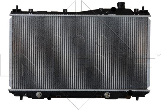 NRF 53570 - Радиатор, охлаждение двигателя autosila-amz.com