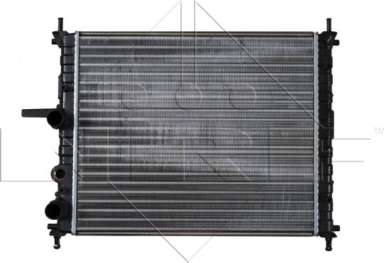 NRF 53607 - Радиатор, охлаждение двигателя autosila-amz.com