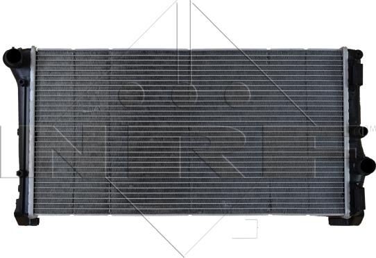 NRF 53615 - Радиатор, охлаждение двигателя autosila-amz.com
