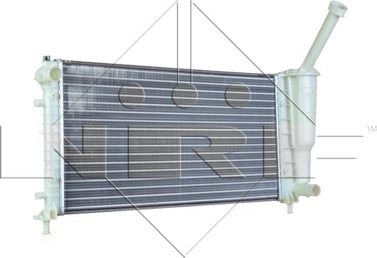 NRF 53616 - Радиатор, охлаждение двигателя autosila-amz.com