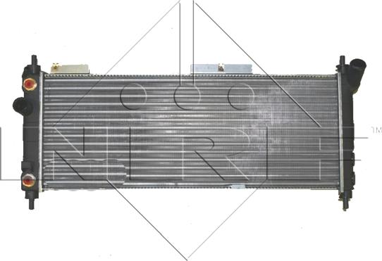 NRF 53631 - Радиатор, охлаждение двигателя autosila-amz.com