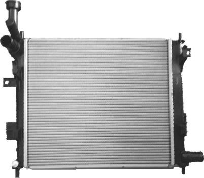 NRF 53146 - Радиатор, охлаждение двигателя autosila-amz.com