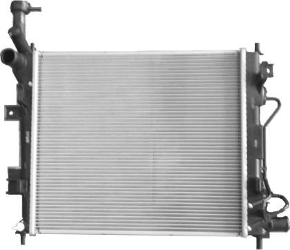NRF 53147 - Радиатор охлаждения двигателя KIA Picanto 1.2 11- autosila-amz.com