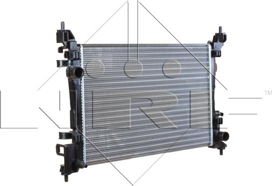 NRF 53115 - Радиатор, охлаждение двигателя autosila-amz.com