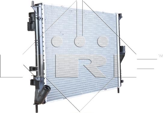 NRF 53118 - Радиатор, охлаждение двигателя autosila-amz.com