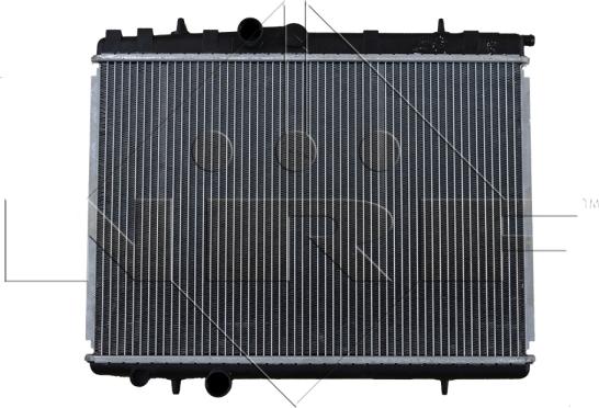 NRF 53120 - Радиатор, охлаждение двигателя autosila-amz.com