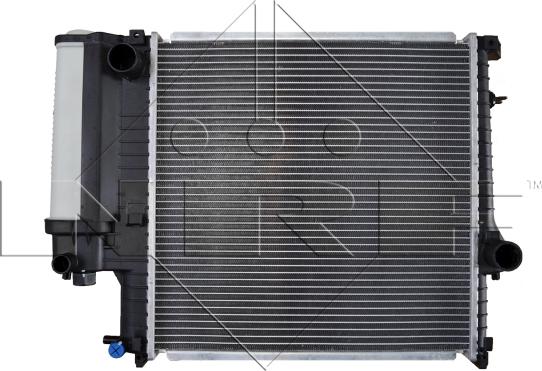 NRF 53849 - Радиатор, охлаждение двигателя autosila-amz.com