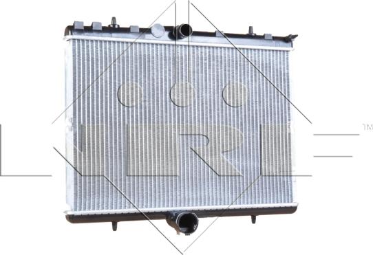 NRF 53861 - Радиатор, охлаждение двигателя autosila-amz.com