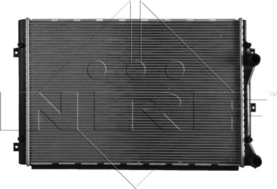 NRF 53816 - Радиатор, охлаждение двигателя autosila-amz.com