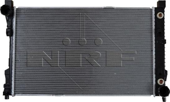 NRF 53878 - Радиатор, охлаждение двигателя autosila-amz.com