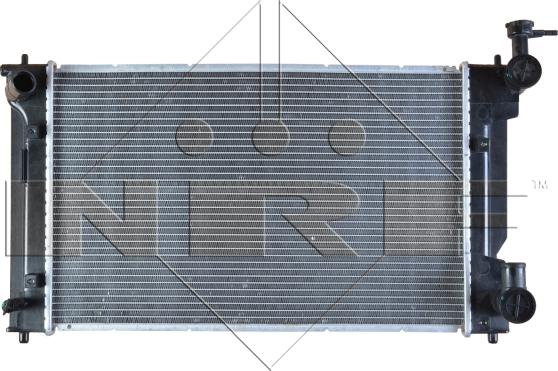 NRF 53398 - Радиатор, охлаждение двигателя autosila-amz.com