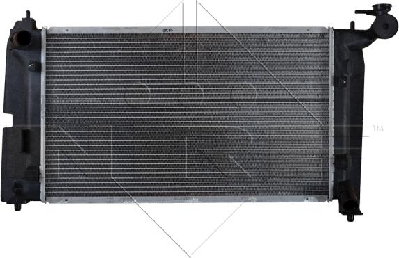 NRF 53373 - Радиатор, охлаждение двигателя autosila-amz.com