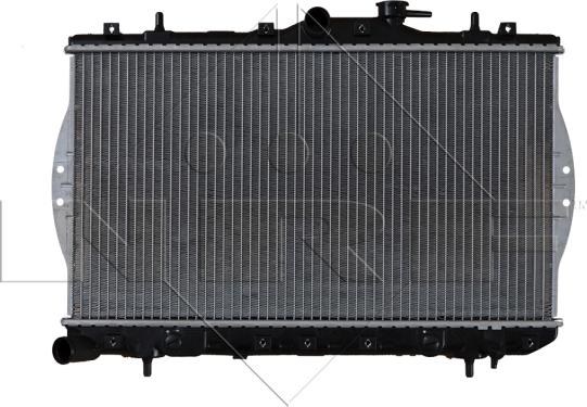 NRF 53260 - Радиатор, охлаждение двигателя autosila-amz.com