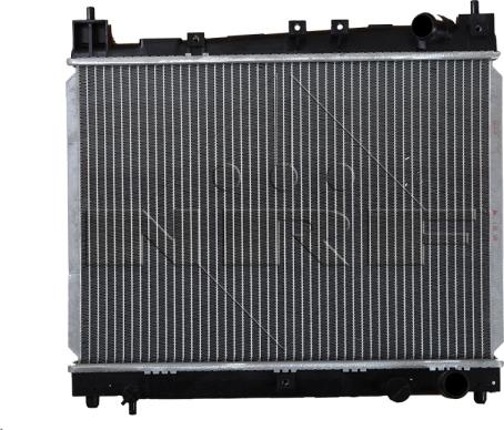 NRF 53211 - Радиатор, охлаждение двигателя autosila-amz.com