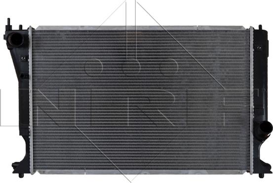 NRF 53767 - Радиатор, охлаждение двигателя autosila-amz.com