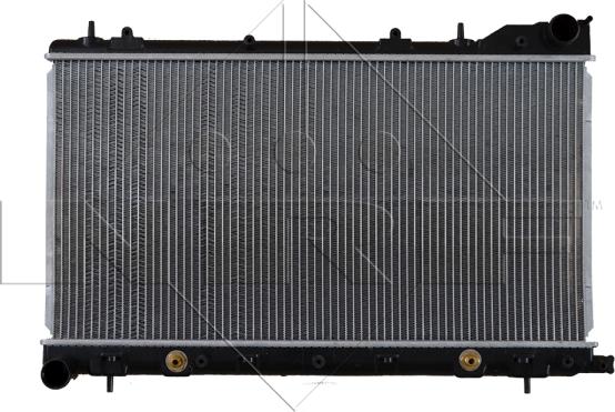 NRF 53711 - Радиатор, охлаждение двигателя autosila-amz.com