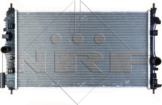 NRF 53776 - Радиатор, охлаждение двигателя autosila-amz.com