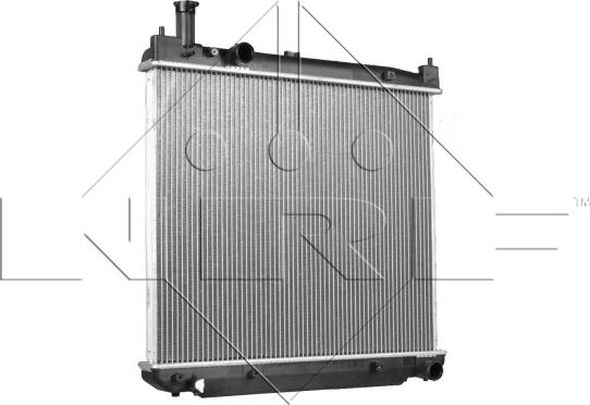 NRF 52231 - Радиатор, охлаждение двигателя autosila-amz.com