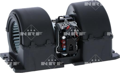 NRF 34141 - электродвигатель отопителя !в сборе с крыльчаткой 24V\ MAN TGA 18.410/460 26.410/460 autosila-amz.com