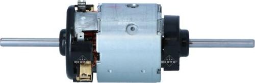 NRF 34253 - Электродвигатель отопителя, без крыльчатки 24V 2-х лопастной \OmnMB O405G, Volvo FH, MAN F90 autosila-amz.com