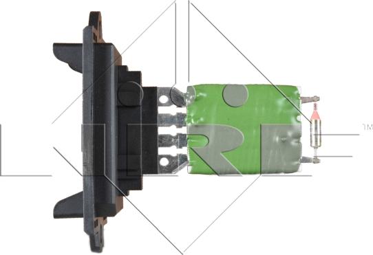 NRF 342050 - Сопротивление, реле, вентилятор салона autosila-amz.com