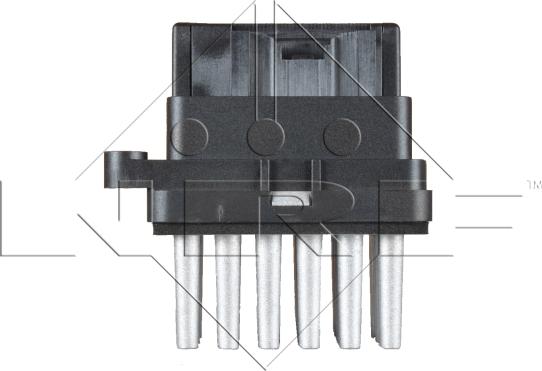 NRF 342016 - резистор вентилятора печки! 2хсезон. климатконтроль\ Ford Focus II 1.6i 04> autosila-amz.com