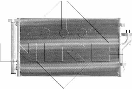 NRF 35998 - Конденсатор кондиционера autosila-amz.com