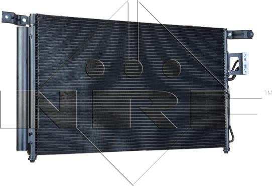 NRF  35965 - Конденсатор кондиционера autosila-amz.com