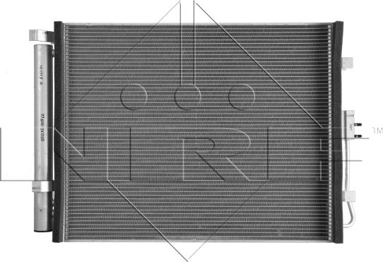 NRF  35984 - Конденсатор кондиционера autosila-amz.com