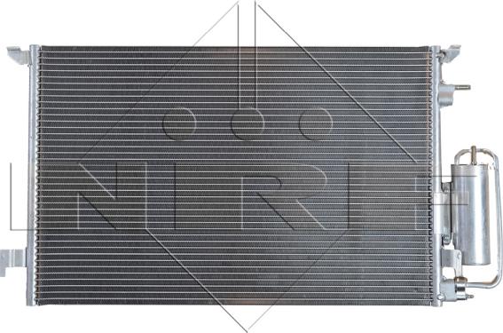 NRF 35929 - Конденсатор кондиционера autosila-amz.com
