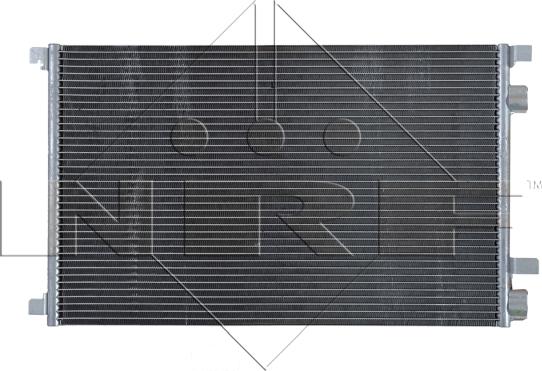 NRF 35449 - Конденсатор кондиционера autosila-amz.com