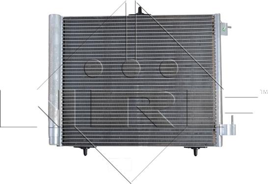 NRF 35405 - Радиатор кондиционера CITROEN C3 1.4D 02- autosila-amz.com