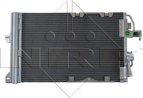 NRF 35416 - Радиатор кондиционера (конденсер) autosila-amz.com