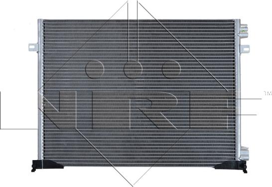 NRF 35482 - Конденсатор кондиционера autosila-amz.com
