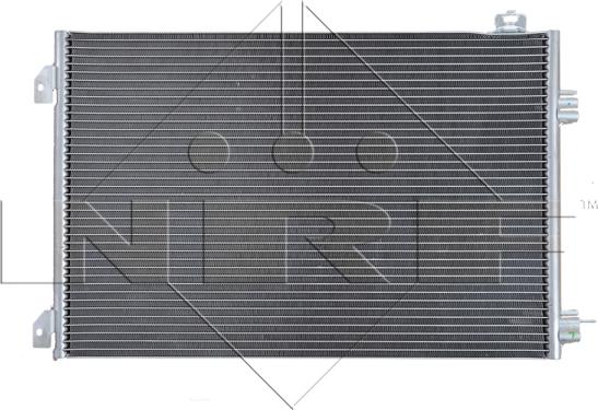 NRF 35545 - Конденсатор кондиционера autosila-amz.com