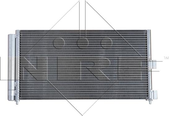 NRF 35500 - Конденсатор кондиционера autosila-amz.com