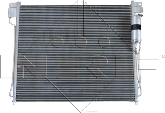 NRF 35582 - Конденсатор кондиционера autosila-amz.com