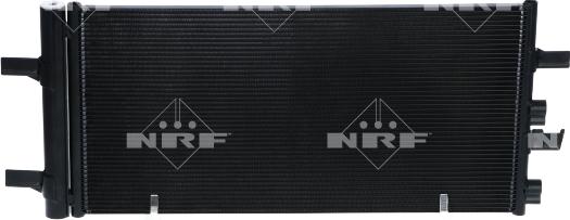 NRF 350410 - Конденсатор кондиционера autosila-amz.com