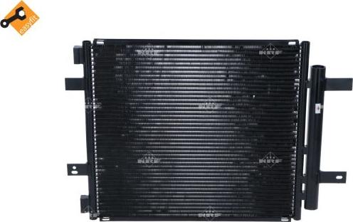 NRF 350431 - Радиатор кондиционера JAGUAR XJ 4.2 03- autosila-amz.com