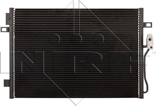 NRF 350098 - Радиатор кондиционера DODGE Journey 2.4 09- autosila-amz.com