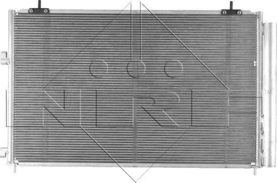 NRF 350222 - Конденсатор кондиционера autosila-amz.com
