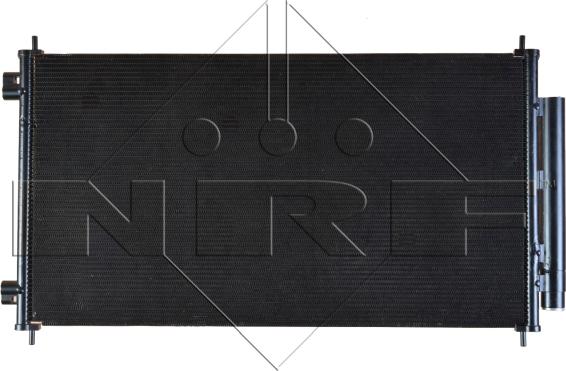 NRF 35864 - Конденсатор кондиционера autosila-amz.com